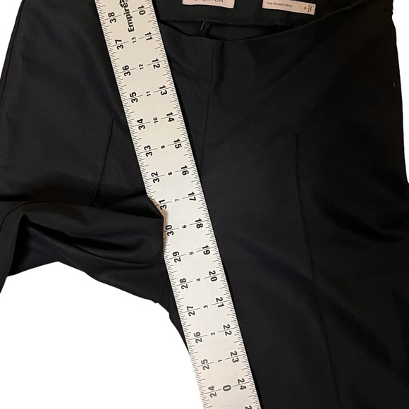 Aritzia Babaton Black Pull On Ankle Crepe Trousers - Picture 9 of 13